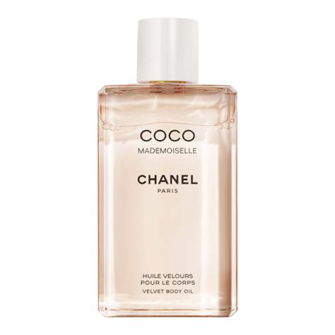 chanel coco mademoiselle l'huile corps|coco mademoiselle velvet body oil.